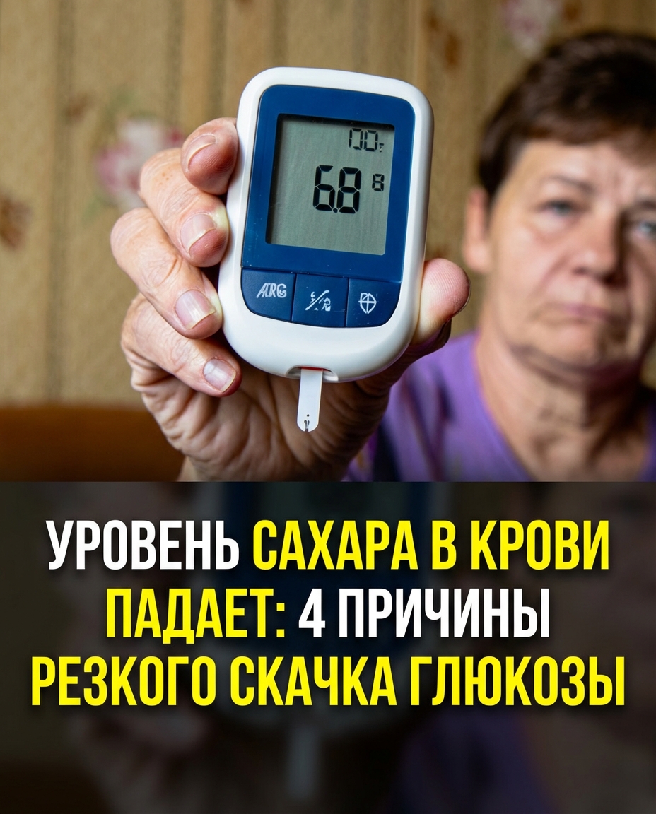 Глюкоза на подъеме: современные причины роста сахара в крови.