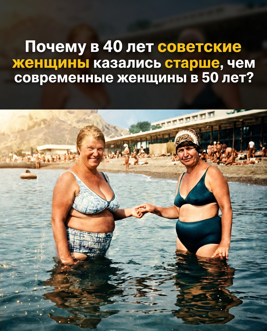 Почему советские женщины выглядели старше: влияние эпохи и уход за собой
