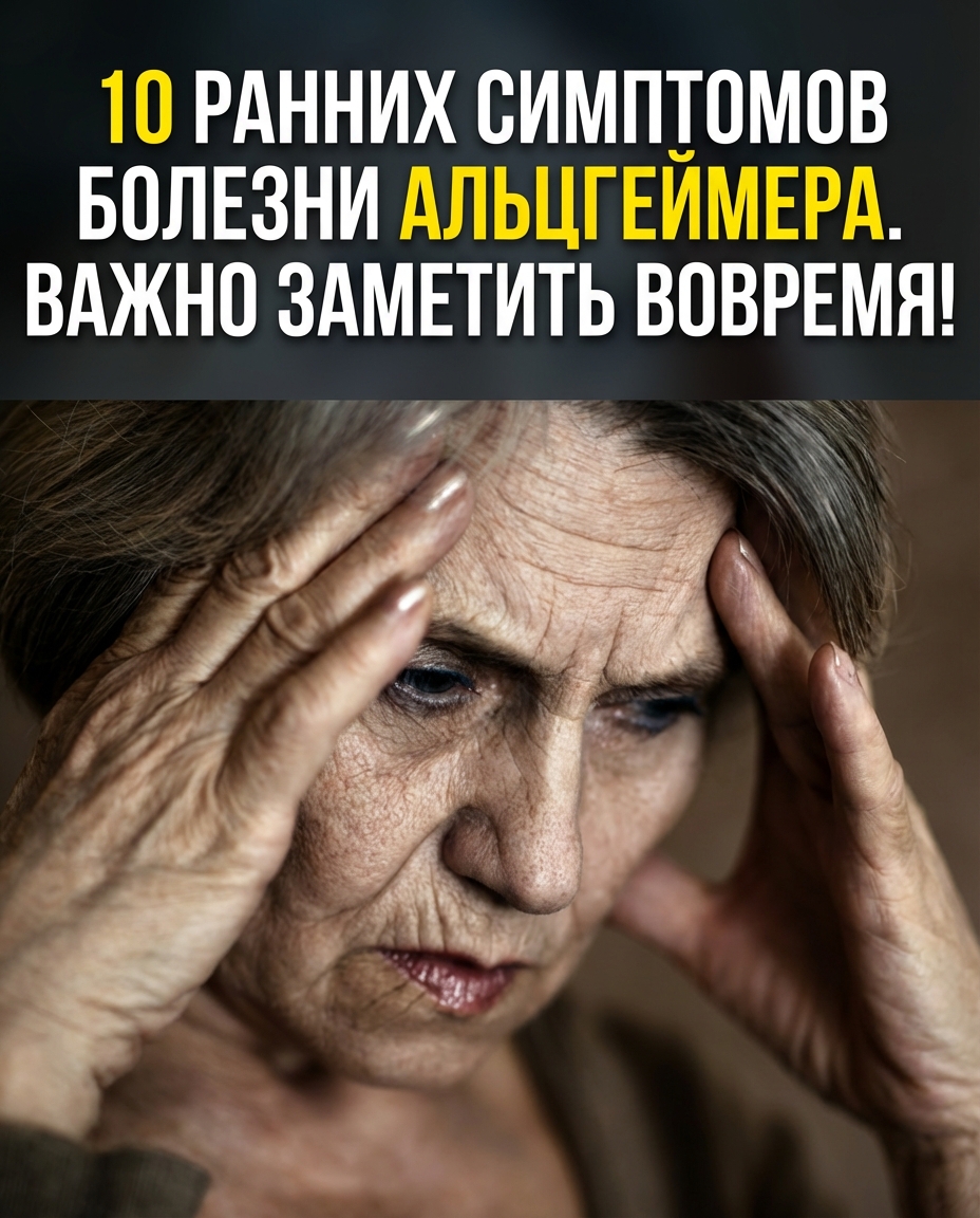 Деменция: распознайте ранние симптомы, чтобы замедлить развитие