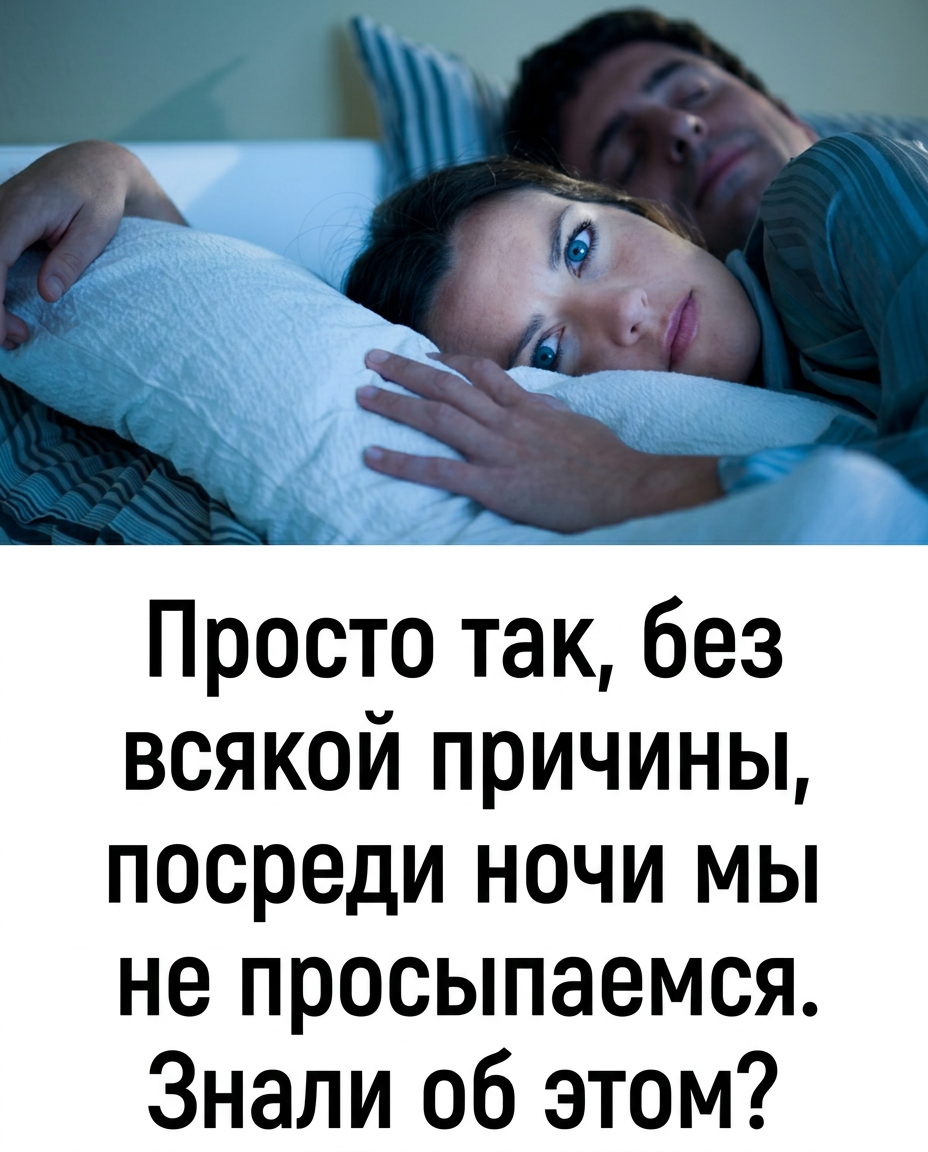 О чём говорят ночные пробуждения