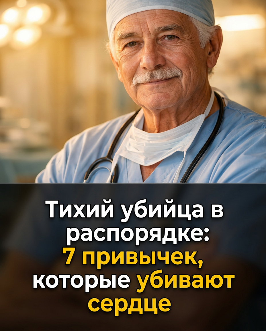Тихий сердечный убийца: 7 разрушительных привычек
