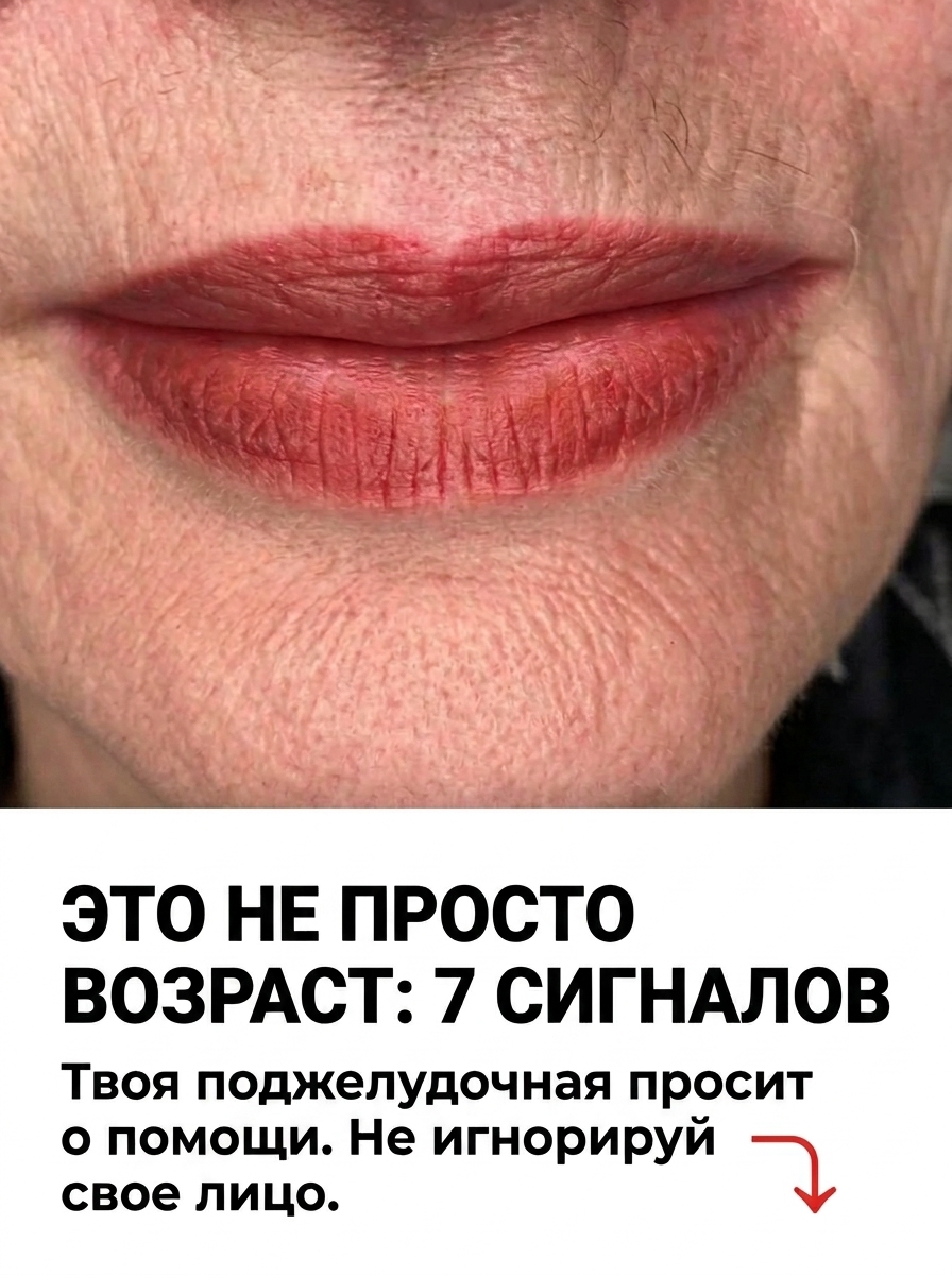 Что лицо может рассказать о состоянии поджелудочной железы после 50 лет