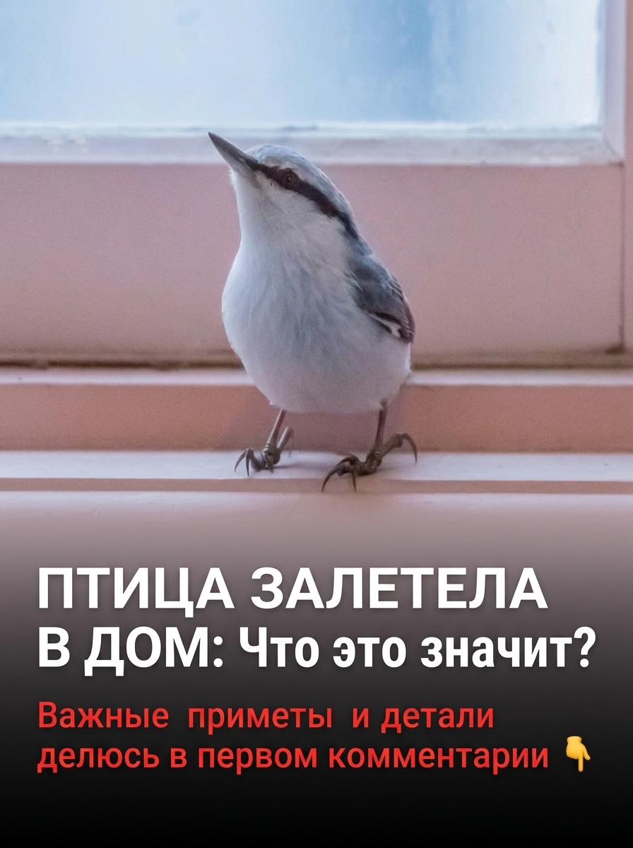 Тайны народных примет: птицы в доме как предвестие судьбы