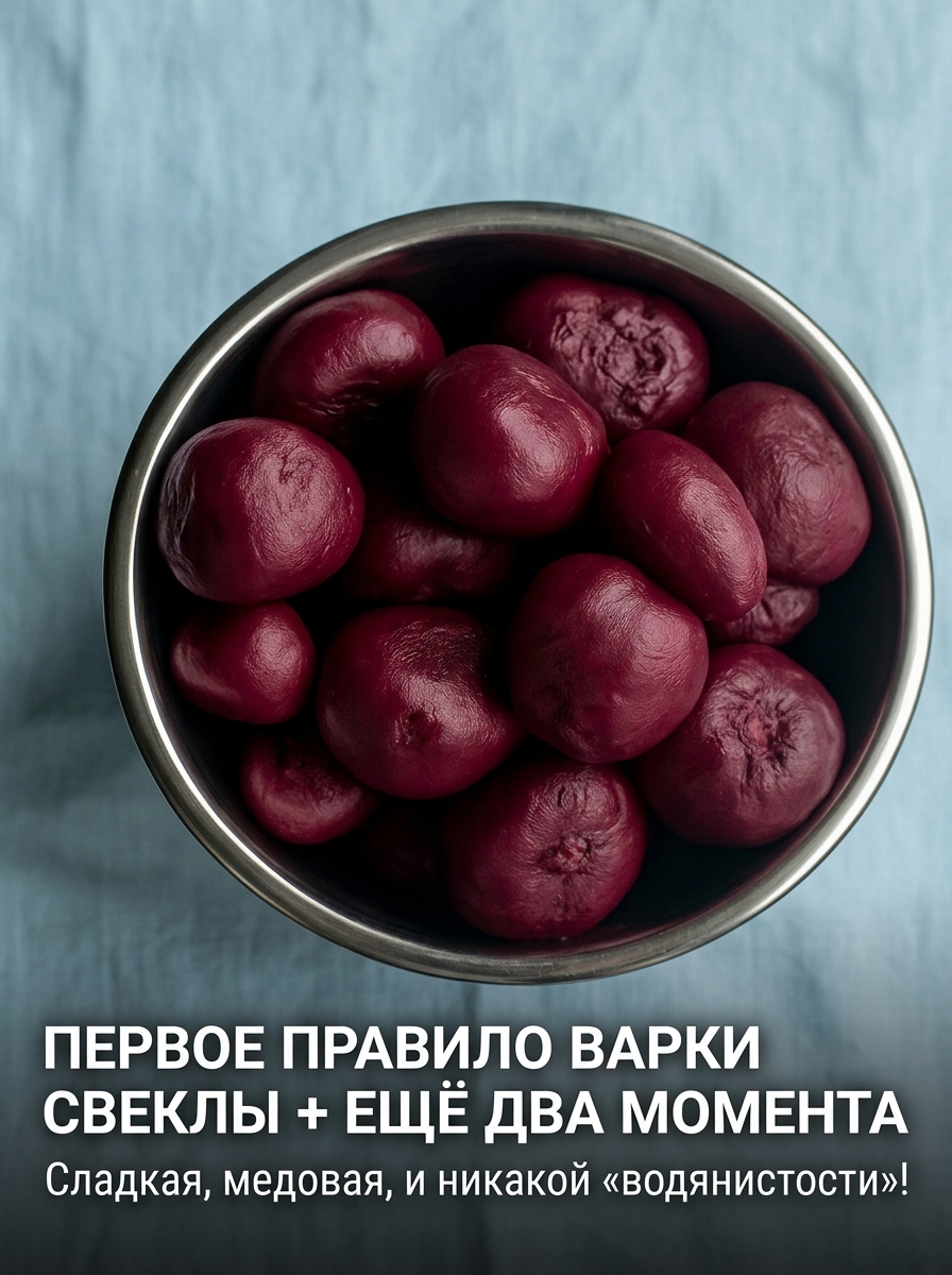 Секреты идеальной вареной свеклы: как сохранить вкус, цвет и плотность овоща