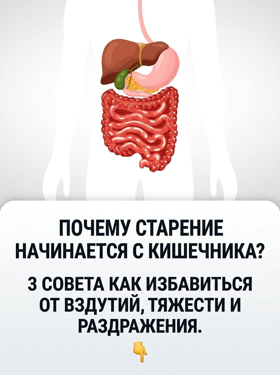 Секреты долголетия вашего кишечника: как сохранить молодость и здоровье организма