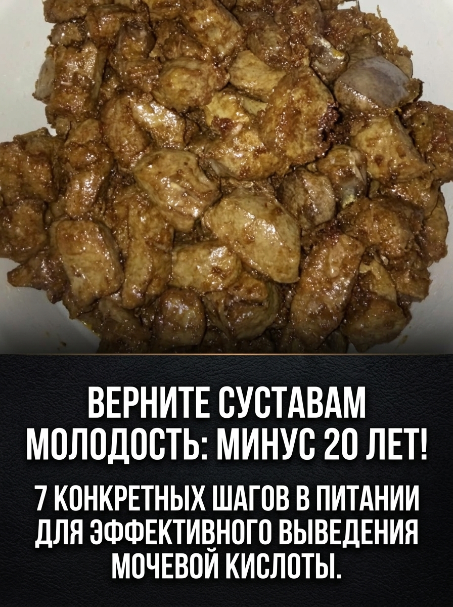 Питание против мочевой кислоты: как вернуть здоровье суставам