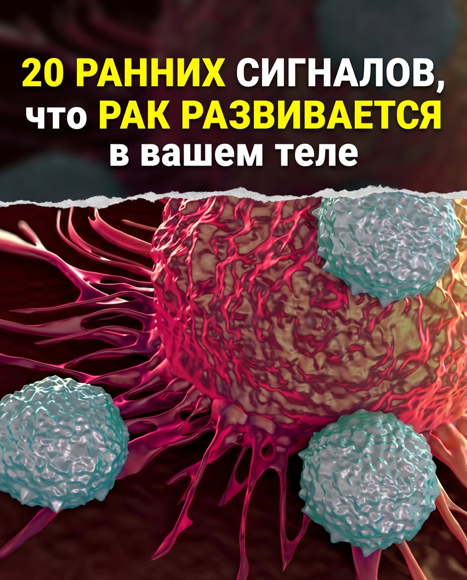 Раннее выявление рака: Ваш организм и косвенные симптомы