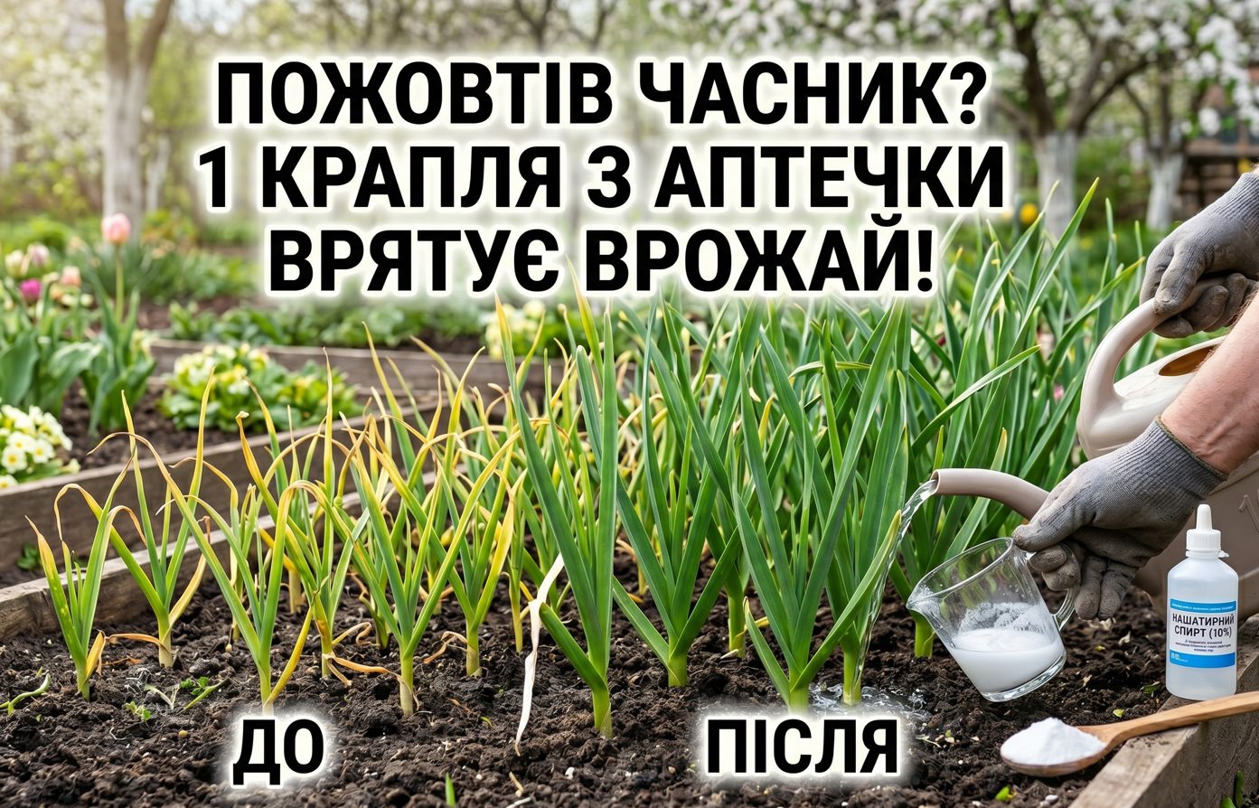 Жовтіє часник? Я врятувала свій урожай простим способом