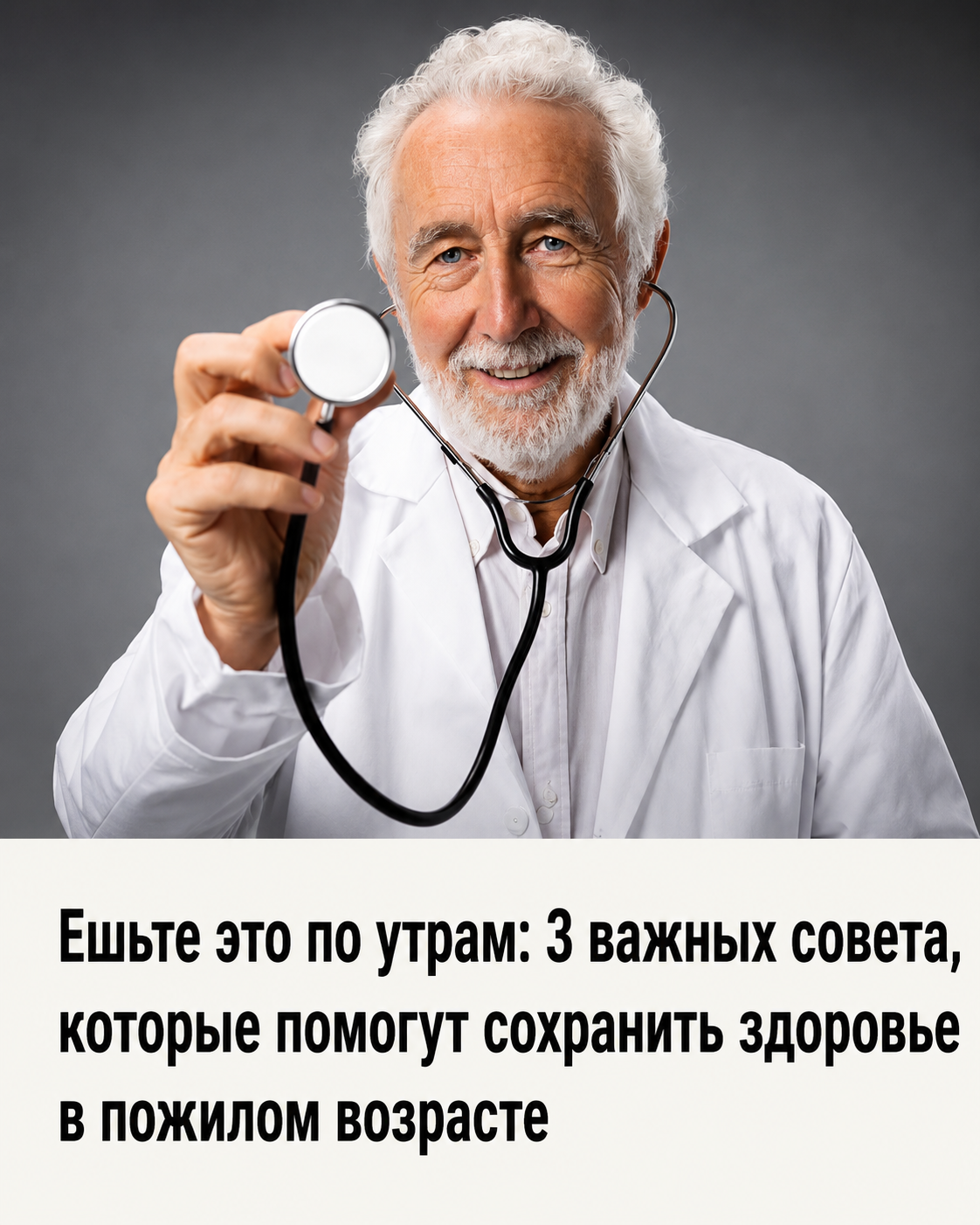 Ешьте это по утрам: 3 важных совета, которые сохранят здоровье пожилого человека