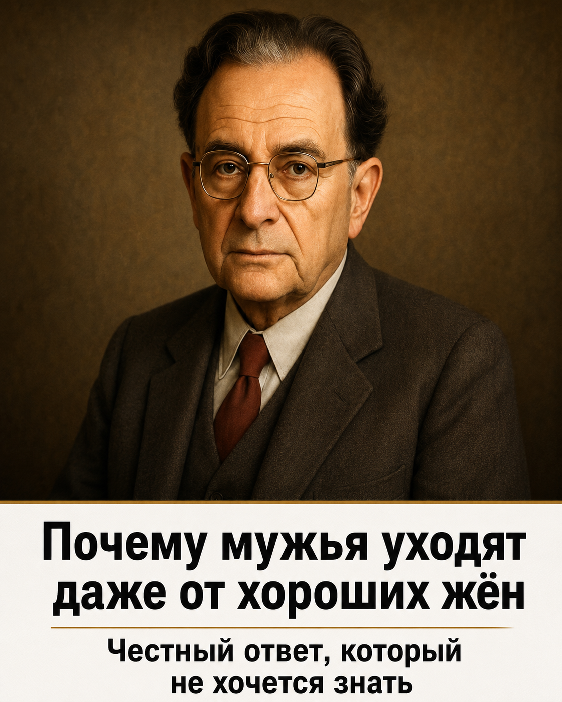 Почему мужья уходят от идеальных жен: горькая правда о семейных кризисах